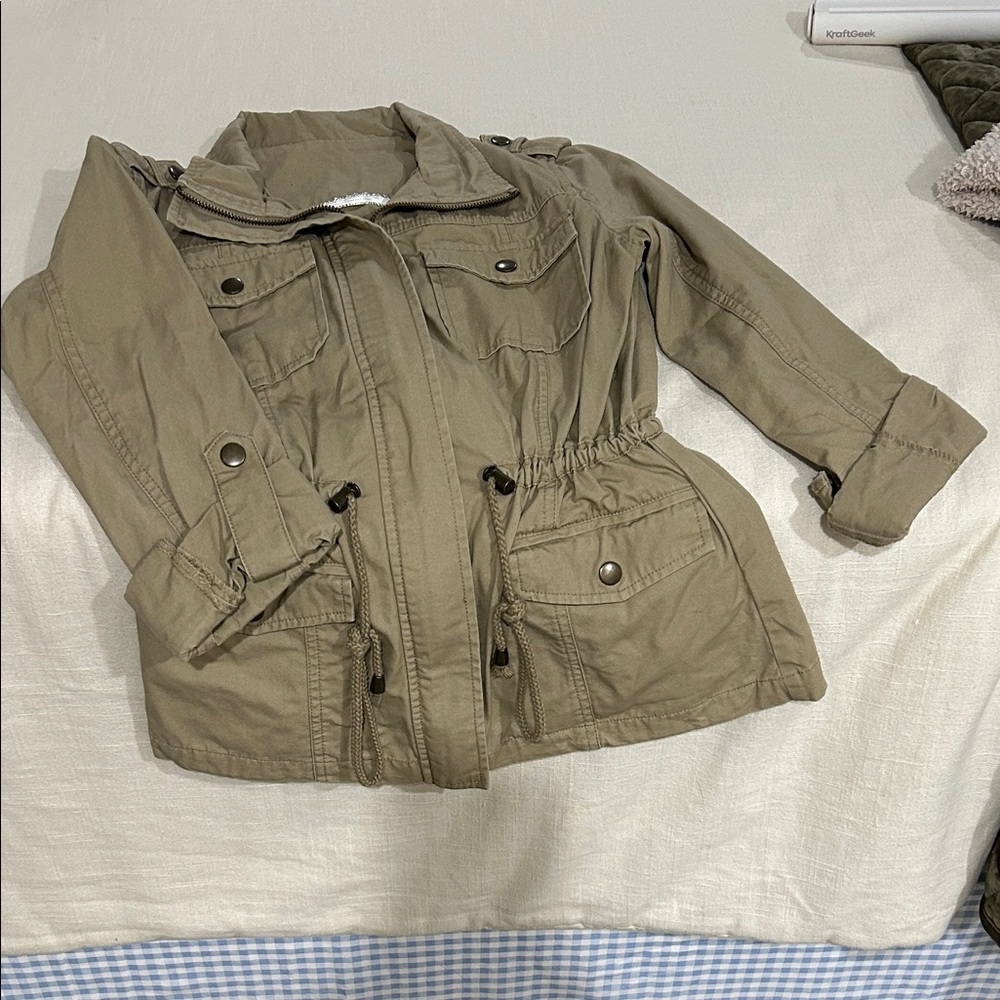 Women's Tan Utility Jacket